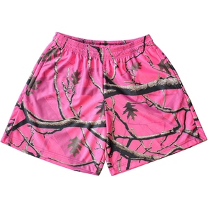 Shorts de sport pour homme à imprimé forêt, en mesh, séchage rapide, pour entraînement de basketball, confortables et légers - Product Image 5