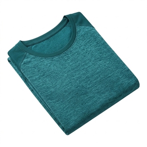 Camiseta Casual de Verano para Mujer, Manga Larga con Contraste, Cuello Redondo, Estampado Tie Dye, Corte Holgado, Etiqueta Personalizada, Nueva Llegada, 100% - Product Image 5