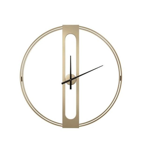 Online Hot Selling Metal <b>Wall</b> <b>Clock</b> Gold and Black Plated Antique Luxury Interior <b>Decorative</b> Unique for Home Living Room <b>Decor</b> - Product Image 3