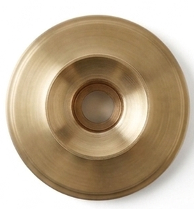 Handcrafted Brass Pillar Candle Holder Vintage Brushed Brass Candlestick <b>Stand</b> Tabletop Accent Luxury Home Decor - Product Image 3