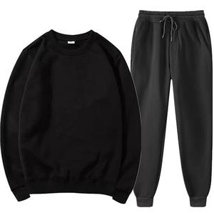 Ensemble de survêtement élégant à motif écossais en flanelle pour l'hiver, coupe classique, idéal pour le sport et le streetwear, vente en gros OEM ODM - Product Image 4