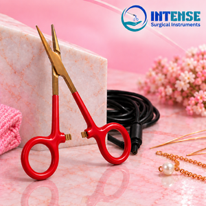 Pinzas Hemostáticas Rectas para Joyería Permanente, Herramienta de Soldadura para Pulseras, Tobilleras y Cadenas - Product Image 3