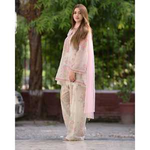 Top de fiesta de mujer de diseñador y conjunto Palazzo con atuendo de noche elegante Dupatta - Product Image 2