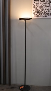Lumetal Floor Lamp Adjustable Color Temperature Push <b>Dimmer</b> Control Minimalist Modern Design Energy-Efficient LED Versatile Use - Product Image 1