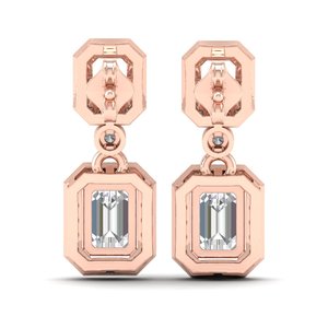 REYES – boucles d'oreilles en diamant cultivé en laboratoire pour femmes, 2.96 carats, en argent Sterling 925, cadeau d'anniversaire, bijoux fins, nouvelle collection - Product Image 4