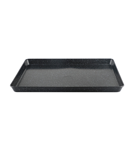 Plaque de cuisson rectangulaire en acier au carbone de qualité supérieure avec revêtement antiadhésif en granit multicouche, compatible four et distribution uniforme de la chaleur - Product Image 1