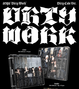 เอสปา ซิงเกิล ดิร์ตี้ เวิร์ค (เวอร์ชั่น Dirty Code) ซีดีเพลงเคป๊อป (กระดาษและพลาสติก) ภาษาเกาหลี สำหรับทุกวัย - Product Image 2
