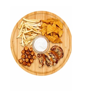 Hot Sale Wooden Square Polished Classic Serving <b>Tray</b> Handmade Decorative Food Serving <b>Tray</b> For Home <b>Kitchen</b> Dining For Sale - Product Image 1