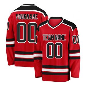 Maillot de hockey sur glace Goalie Fit Premium, résistant, anti-transpiration, en polyester, qualité match, uniforme de club. - Product Image 4