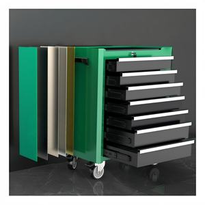 Meitong <span class=keywords><strong>Oem</strong></span> Rode Gereedschapsopbergwagen Met 6 Lades En Kast Met Gereedschap Voor Aanpasbare Afmetingen Voor Autoreparatie - Product Image 6