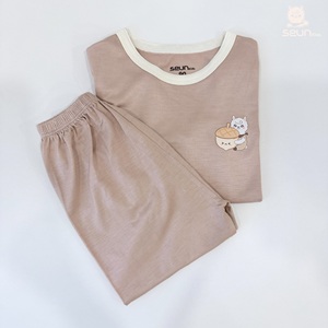 ชุดนอนเด็กแขนยาววิสโคส SeunKids เนื้อผ้านุ่ม ระบายอากาศได้ดี ผลิตในเวียดนาม - Product Image 4