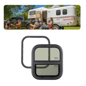 Finestra RV scorrevole 14 \ "X 16 \" con anello di rivestimento in rete con anello esterno verticale RV accessori - Product Image 1