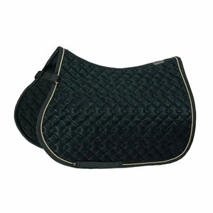 Wholesale Equestrian Supplier Dressage Saddle <b>Blanket</b> Competition Equine Custom <b>Velvet</b> Saddle Pad for Horse Racing - Product Image 6