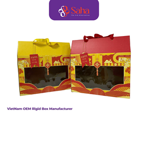Cajas de Regalo Personalizables, Reciclables, Hechas a Mano con Materiales Biodegradables, Estampado en Relieve con Lámina Dorada, Laminación Mate, Papel Rígido - Product Image 6