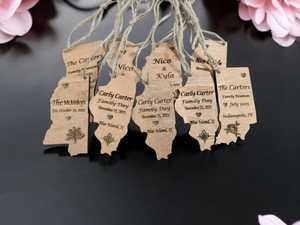 Custom Engraved Wooden Ornament for a Merry Christmas Celebration - Product Image 4