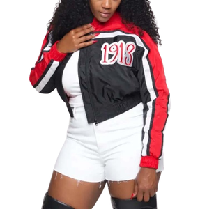 <b>Women's</b> <b>Lightweight</b> Breathable Printed Oversized Zip-Up Windproof Waterproof <b>Jacket</b> Sportswear Windbreaker <b>Jacket</b> - Product Image 3
