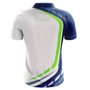 เสื้อเจอร์ซีย์แบบซับลิเมชั่นสั่งทำพิเศษสำหรับเสื้อเชิ้ต |   รับผลิตเสื้อผ้ากีฬาแบบ OEM/ODM สำหรับผู้ชายและผู้หญิง ผ้าโพลีเอสเตอร์/คอตตอน แห้งเร็ว ขายส่ง - Product Image 2