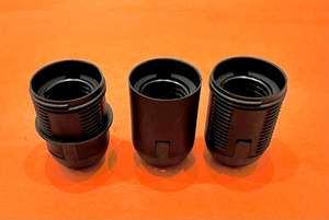 ขั้วหลอดไฟพลาสติกแบบธรรมดา E27 แบบขันเกลียว - Product Image 4