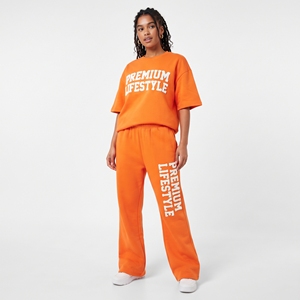 Ensemble de survêtement pour femmes de haute qualité, personnalisé, t-shirt et pantalon d'été, ensemble de t-shirts amples en coton 100% pour femmes - Product Image 6