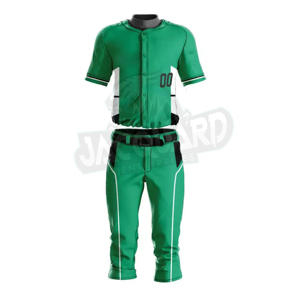Uniforme de baseball sur mesure fabriqué en usine à bas prix, service OEM, dernier modèle d'uniforme de baseball - Product Image 1