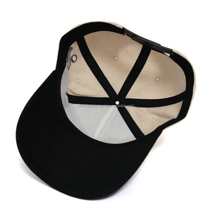 Hip Hop coton Baseball chapeau blanc personnalisé votre Logo Baseball 3D bouffée broderie impression 5 panneau brodé casquettes de sport en gros - Product Image 4