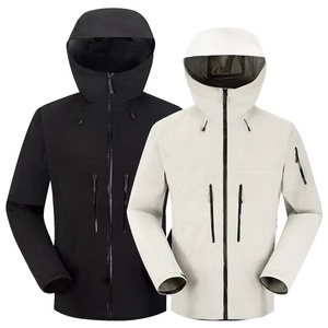 Blouson bomber unisexe haut de gamme, imperméable, respirant, en trilaminé, coupe-vent d'hiver doux avec fermeture éclair, idéal pour la randonnée et comme imperméable. - Product Image 4
