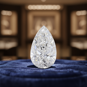 Diamant en vrac certifié IGI 7.02 PEAR VVS2, diamant cultivé en laboratoire - Product Image 3