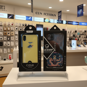 Caja para Teléfono Móvil de Fabricante Vietnamita, Impresión Personalizada a Todo Color, con Ventana y Colgador, Bolsas Protectoras para Instrumentos - Product Image 3