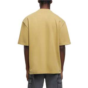 เสื้อยืดผู้ชาย OMMIZ แบบโอเวอร์ไซส์ ระบายอากาศได้ดี แห้งเร็ว ผ้าแคนวาส โพลีเอสเตอร์/คอตตอน  ออกแบบลายเปล่าได้ตามต้องการ - Product Image 3