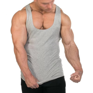 Custom Knitted Summer Casual Gym Wear Printed Discharge Printing Men Tank Top <b>Hot</b> Sale High Quality Fitness Factory Rate Price - Product Image 5