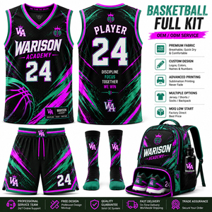 Uniforme de Baloncesto de Primera Calidad, Sublimado, de Secado Rápido, para Entrenamiento, Conjunto Deportivo Juvenil - Product Image 5
