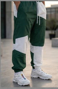 Pantalones Deportivos Casuales para Hombre, Corte Recto, 100% Poliéster/Nailon de Alta Calidad, Impermeables, Ligeros, con Cierre de Cordón - Product Image 4