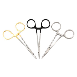 Pinzas Hemostáticas Médicas de Acero Inoxidable Kelly Rectas de 5.5 Pulgadas con Pinzas Quirúrgicas Multicolores Arcoíris - Product Image 3