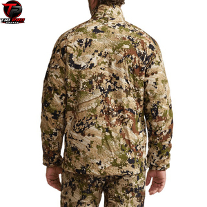 Chaqueta de Caza de Camuflaje, Cortavientos, Impermeable, de Poliéster Suave, para Caza de Otoño para Adultos - Product Image 6