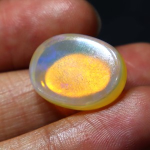16 Carat Natural Australian Opal Solid Coober Pedy Loose Gemstone Crystal Opal Yellow <b>Fire</b> Handmade for Jewelry Making <b>Stone</b> - Product Image 2
