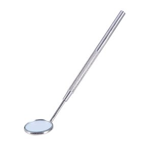 German Stainless Steel Wholesale Beauty Makeup Mirror with Hollow Handle for <b>Nail</b> and Finger Use Eyelash <b>Extension</b> Mirror Tools - Product Image 4