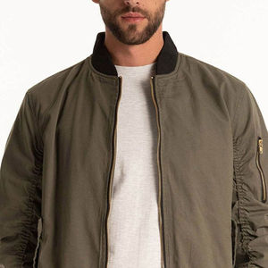 Veste Bomber ZESHAN ZAFAR pour Homme – Style Motard, Hiver, Col Montant, Design Militaire Moderne, Durable et Haut de Gamme - Product Image 4