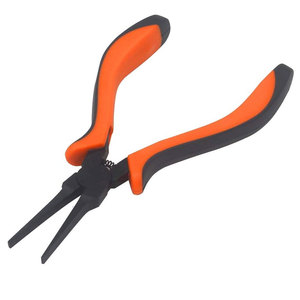 Pince à bec plat de 5,5 pouces en acier inoxydable, à mâchoires lisses, pour la fabrication de bijoux, outil de pliage et de façonnage de fil - Product Image 6