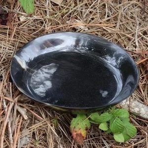 Home Primum Quality Real Natural Buffalo Horn Salad <b>Bowl</b> <b>Serving</b> Fruits Horn <b>Bowl</b> for Decorate Kitchen Home Unique - Product Image 3