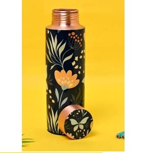 Botella de Cobre Puro de Alta Calidad con Diseño Personalizado y Empaque Premium para Agua, Yoga y Gimnasio - Product Image 4