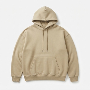 Sweat à capuche personnalisé pour homme, uni, épais, 350 GSM, en molleton brossé thermique, décontracté, vente en gros, fabricant - Product Image 4
