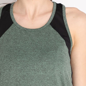 Camisetas sin mangas acanaladas ligeras de alta calidad para mujer, chalecos deportivos transpirables y elásticos sin mangas, estilo hip hop, de secado rápido frontal. - Product Image 6