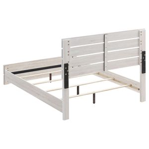 Letto a pannelli in legno Geary Coastal White Eastern King - Product Image 4