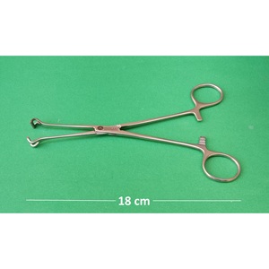 Pinzas Quirúrgicas Babcock de Moona Ent Instruments, 18 cm, para Procedimientos Ginecológicos y Urológicos - Product Image 1