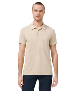 Polo homme à manches courtes, col rond, en coton polyester, tendance et élégant, OEM. - Product Image 1