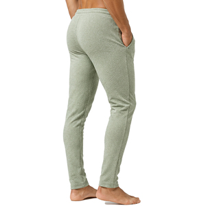 <b>Mens</b> Waffle Knit Trousers <b>Slim</b> <b>Fit</b> Casual Textured Pants Elastic Waist Drawstring Sports <b>Joggers</b> Heavyweight Polyester/Cotton - Product Image 2