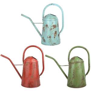 บัวรดน้ำโลหะเหล็กแข็งแรงพร้อมหูจับคู่เพื่อการรดน้ำหนักมากได้อย่างสะดวก - Product Image 2