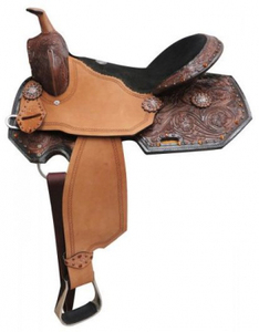 Silla de Montar Profesional de Cuero Premium para Caballo Estilo Western, Resistente, para Trabajo en Rancho y Senderismo, Equipo de Equitación, Fabricante y Proveedor Mayorista - Product Image 2