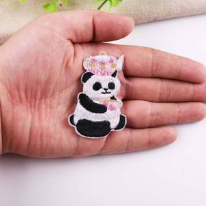 Wholesale Custom Embroidery <b>Patch</b> Animal Design Applique Badge for Jackets Caps <b>Bags</b> Clothing Iron On Sew On Factory Decorative - Product Image 6