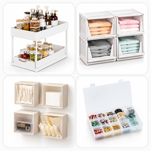 Home Storage Organizer Boxes Drawer Dividers Closet Storage Bins Kitchen Organization Dropshipping Sourcing Service - Product Image 3